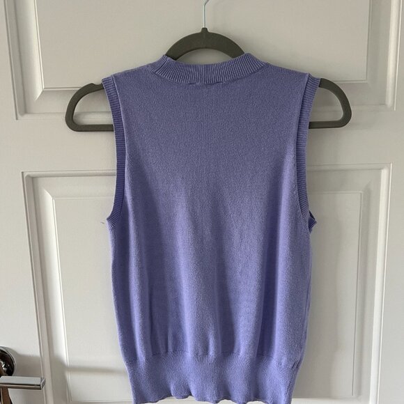 Ann Taylor Crew Neck Sweater Shell - Picture 4 of 6